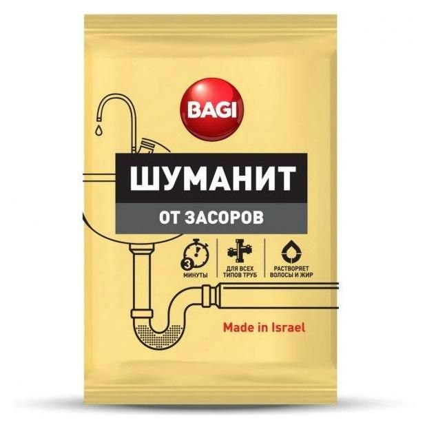 Bagi Средство для ванной и туалета Шуманит от засоров 70г