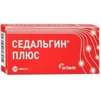 Седальгин плюс таб. №20