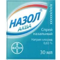 Назол аква спрей 0.65%, 30 мл Назол аква спрей 0.65%, 30 мл
