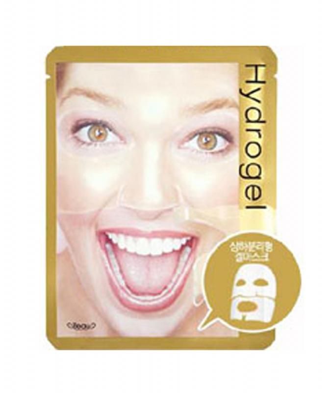 BeauuGreen Гидрогелевая маска для лица Gold Energy Hydrogel Mask с коллоидным золотом 1шт.