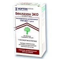 Беклазон Эко аэрозоль для ингаляций 250 мкг/доза, 200 доз