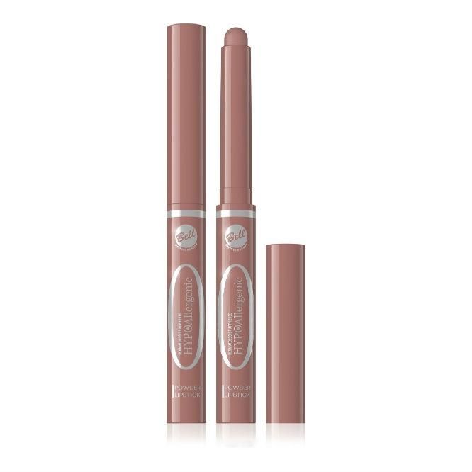 Bell Hypoallergenic Губная помада Powder Lipstick пудровая 01 тон 1 шт.