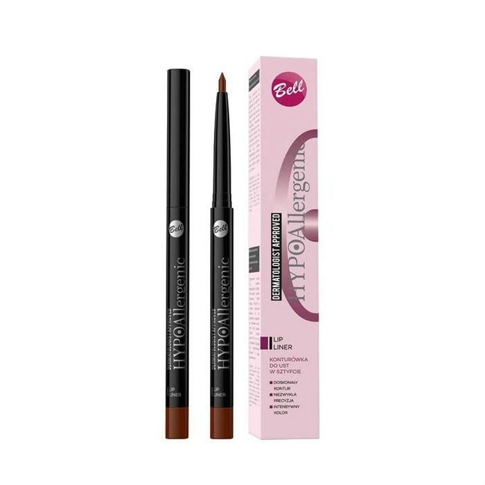 Bell Hypoallergenic Карандаш для губ Lip Liner контурный автоматический гипоаллергенный 02 тон 1 шт.