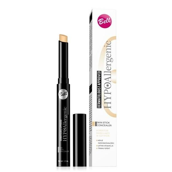 Bell Hypoallergenic Корректор-стик Skin Stick Concealer маскирующий гипоаллергенный 01 тон 1 шт.