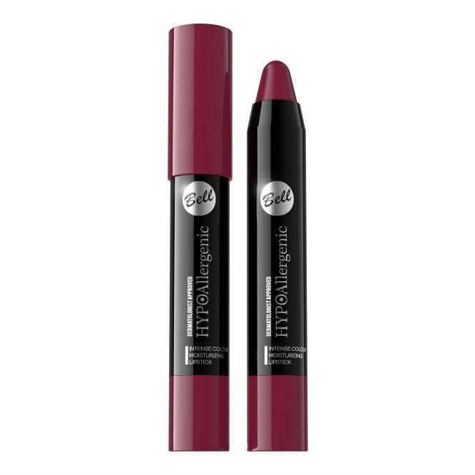 Bell Hypoallergenic Помада-карандаш для губ Intense Colour Moisturizing Lipstick 02 тон 1 шт.