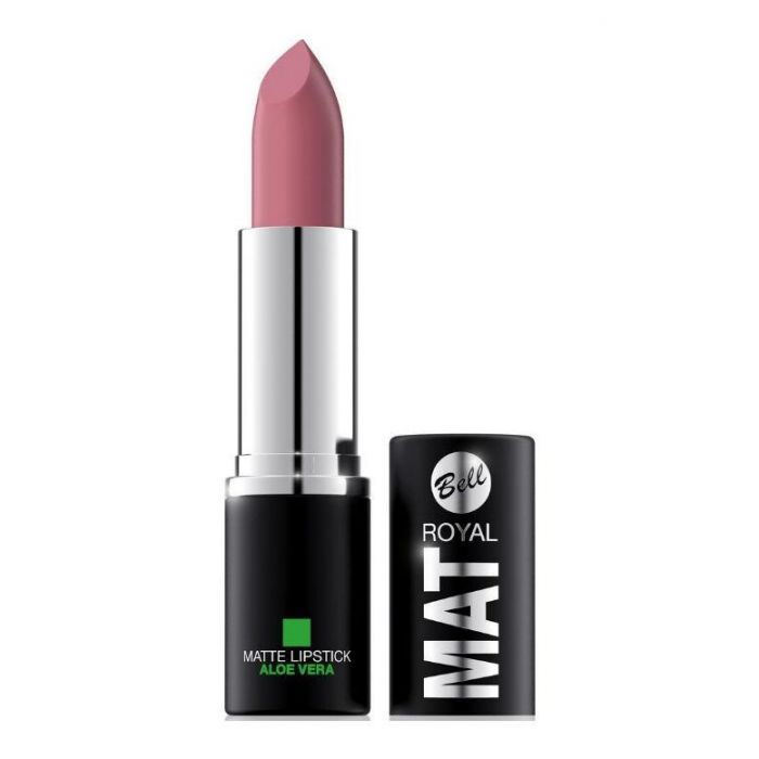 Bell Помада губная Royal Mat Lipstick матовая с алоэ вера 1 тон 1 шт.