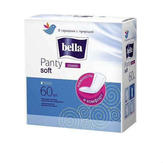 Bella Прокладки Panty soft classic ежедневные 60 шт.