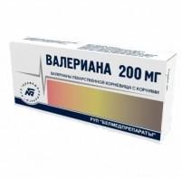 Валерианы экстр. таб. 200мг №50 Валерианы экстр. таб. 200мг №50