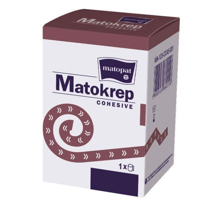 Бинт эластичный Матопат Matokrep Cohesive когезивный 10 см x 4,5 м 1 шт.