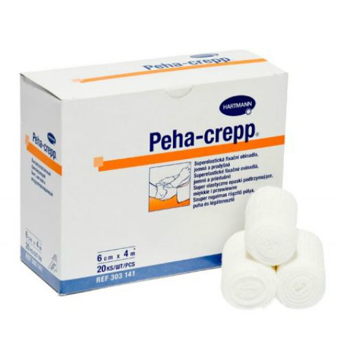 Бинт Peha-crepp/Пеха-крепп фиксирующий 4 м х 6 см 20 шт.