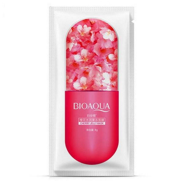 BioAqua Cherry Jelly Mask Маска для лица ночная 8 г