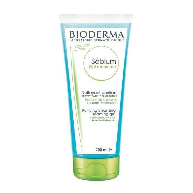 Bioderma Sebium гель-мусс очищающий туба без помпы 200 мл