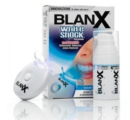 Blanx Зубная паста White Shock Treatment+Led Bit белый шок интенсивное отбеливание+световой индикатор 1 уп