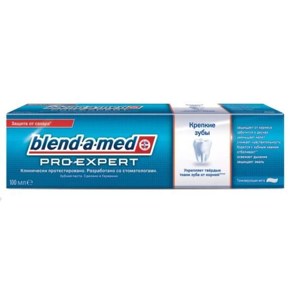 Blend-a-Med Зубная паста ProExpert Крепкие зубы Тонизирующая мята 100мл