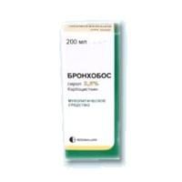 Бронхобос сироп 2,5% фл. 200мл Бронхобос сироп 2,5% фл. 200мл