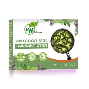 Чай травяной Натуротерапия Фитодол 24 Паразит-стоп 60 х 2 г Чай травяной Натуротерапия Фитодол 24 Паразит-стоп 60 х 2 г