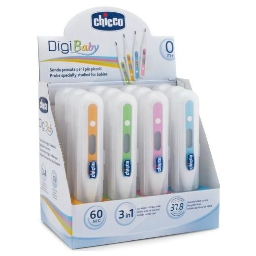 Chicco Термометр Digibaby цифровой 3в1 1шт.