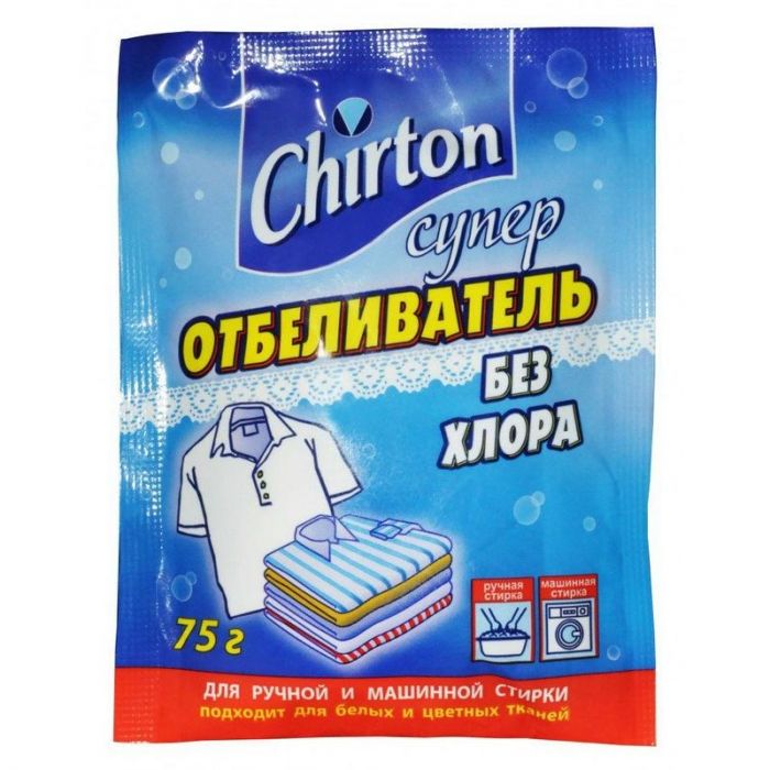 Чиртон Chirton Супер отбеливатель порошок 75г