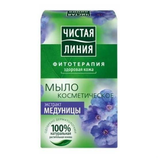 Чистая Линия Мыло Экстракт Медуницы 80г