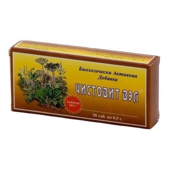 Чистовит ВЭЛ таблетки 30 шт.