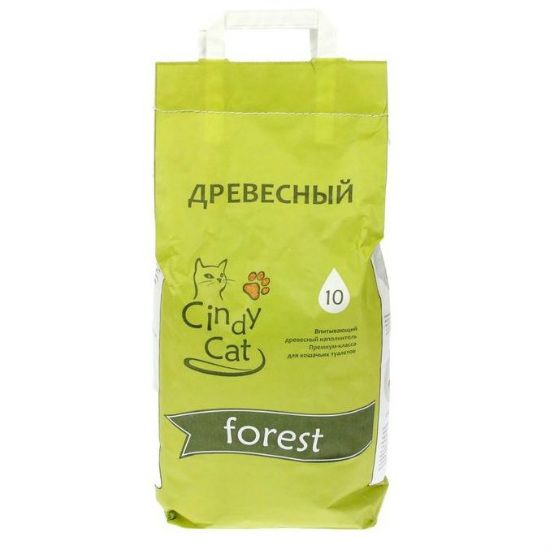 Cindy Cat Наполнитель forest древесный 4,5кг