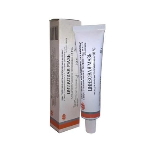 Цинковая мазь 10% , 30 г Цинковая мазь 10% , 30 г