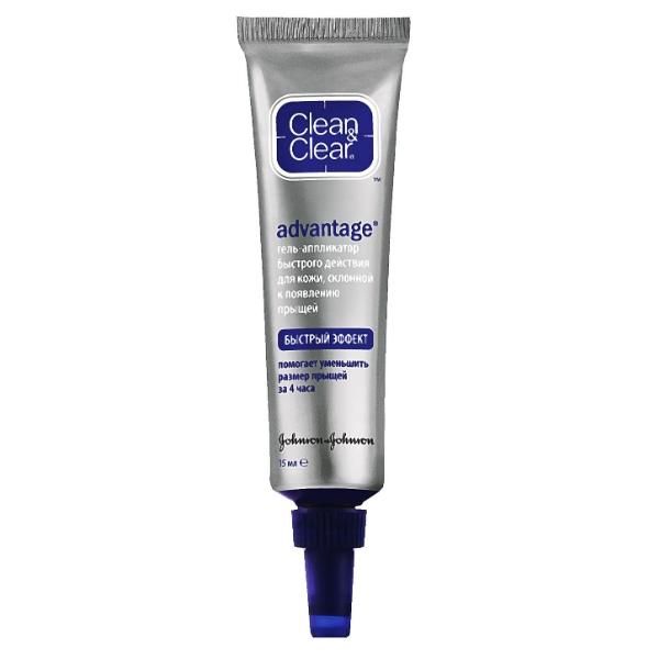 Джонсонс клин энд клиа адвантэдж гель-аппликатор от прыщей быстрого действия 15мл