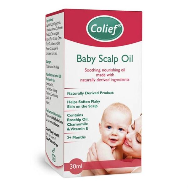 Colief Baby Scalp Oil Колиф масло от корочек на голове младенца 30 мл