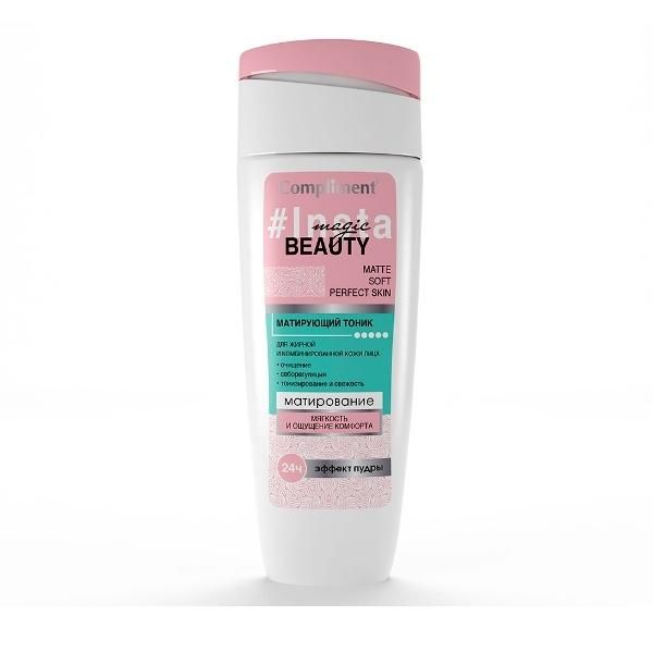 Compliment Insta Magic Beauty Матирующий тоник для жирной и комбинированной кожи 200мл