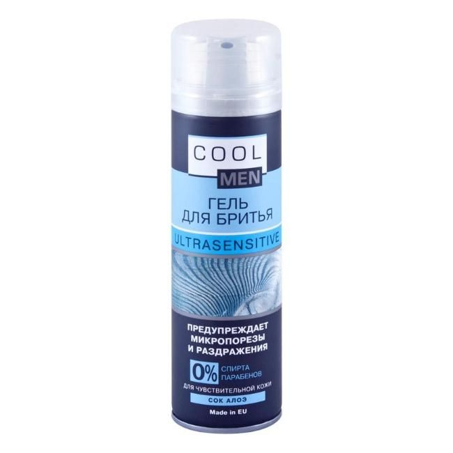 Cool Men Ultrasensitive Гель для бритья 200мл