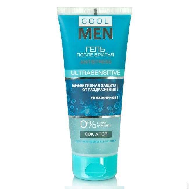 Cool Men Ultrasensitive Гель после бритья для чуствительной кожи 200мл