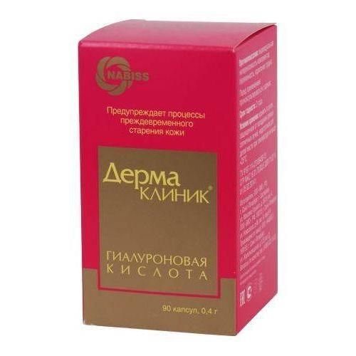 ДермаКлиник Гиалуроновая кислота капсулы 0,4 г 90 шт. ДермаКлиник Гиалуроновая кислота капсулы 0,4 г 90 шт.