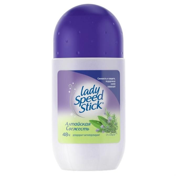 Дезодорант Леди Спид Стик (Lady Speed Stick) ролик Алтайская свежесть 50мл упак.