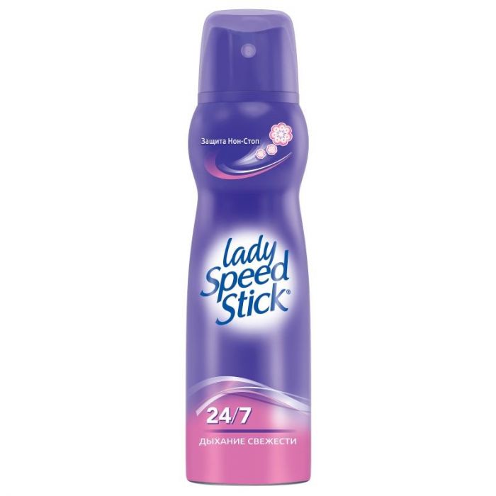 Дезодорант Леди Спид Стик (Lady Speed Stick) спрей Дыхание свежести 150мл упак.