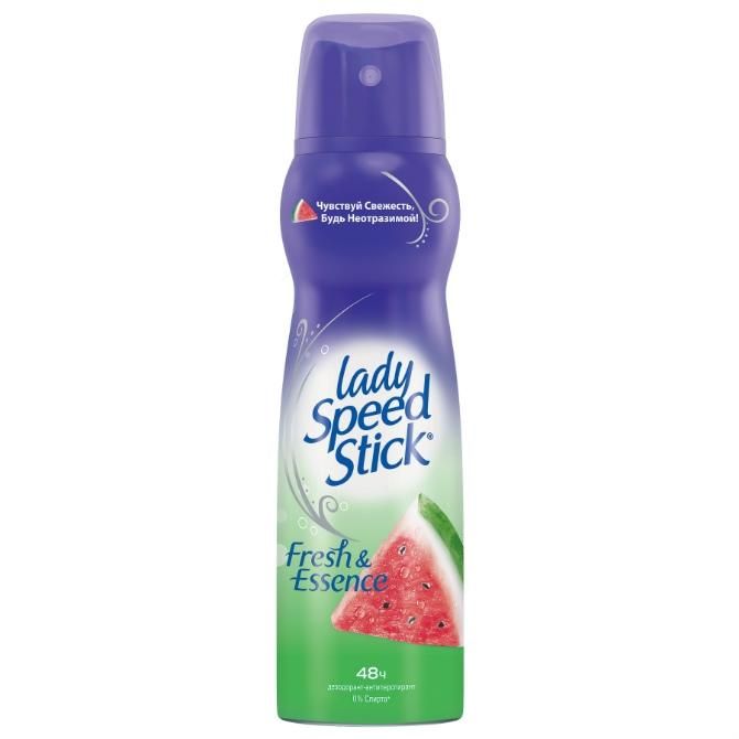 Дезодорант Леди Спид Стик (Lady Speed Stick) спрей Fresh&amp;Essence Perfect Look Арбуз 150 мл упак.