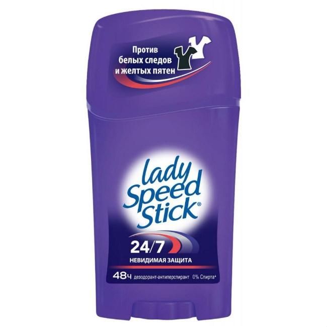 Дезодорант Леди Спид Стик (Lady Speed Stick) стик Невидимая защита 45гр упак.