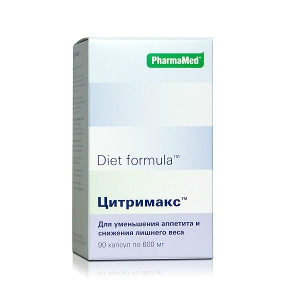 Диет формула Цитримакс капсулы, 90 шт. Диет формула Цитримакс капсулы, 90 шт.