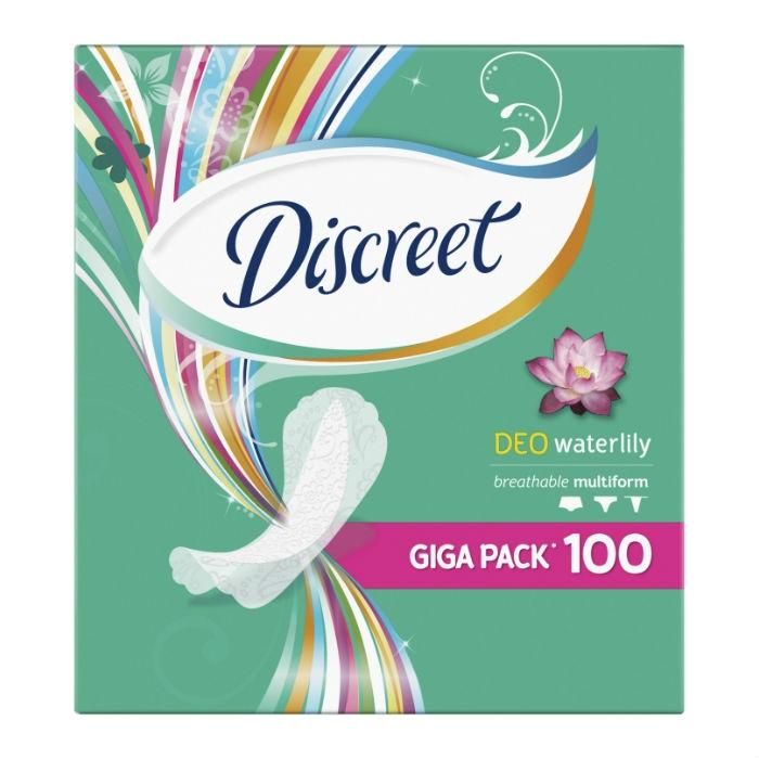 Discreet Deo Water Lily Multiform прокладки Водная лилия мультиформа ежедневные 100 шт.
