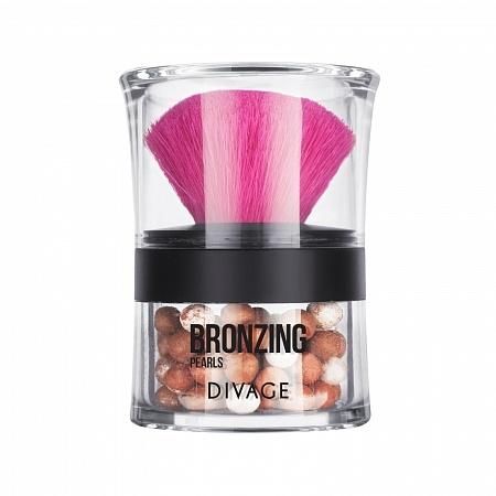 Divage Bronzing Pearls Пудра-бронзатор в шариках тон 01