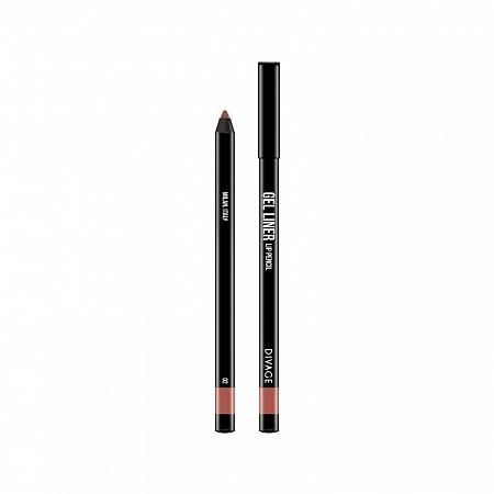 Divage Gel Liner Карандаш для губ гелевый тон 02 1 шт.