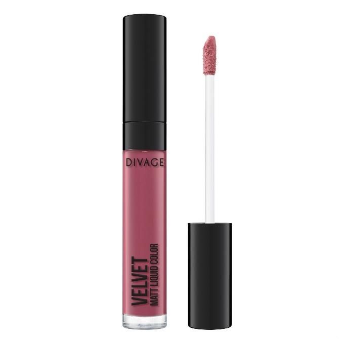 Divage Liquid Matte Lipstick Velvet Губная помада жидкая матовая тон 02