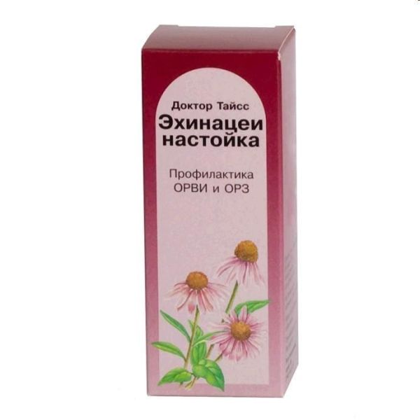 Доктор тайсс эхинацеи настойка фл. 50мл