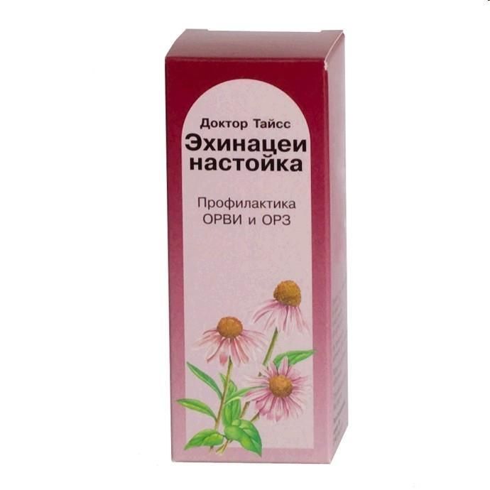 Доктор тайсс эхинацеи настойка фл. 50мл
