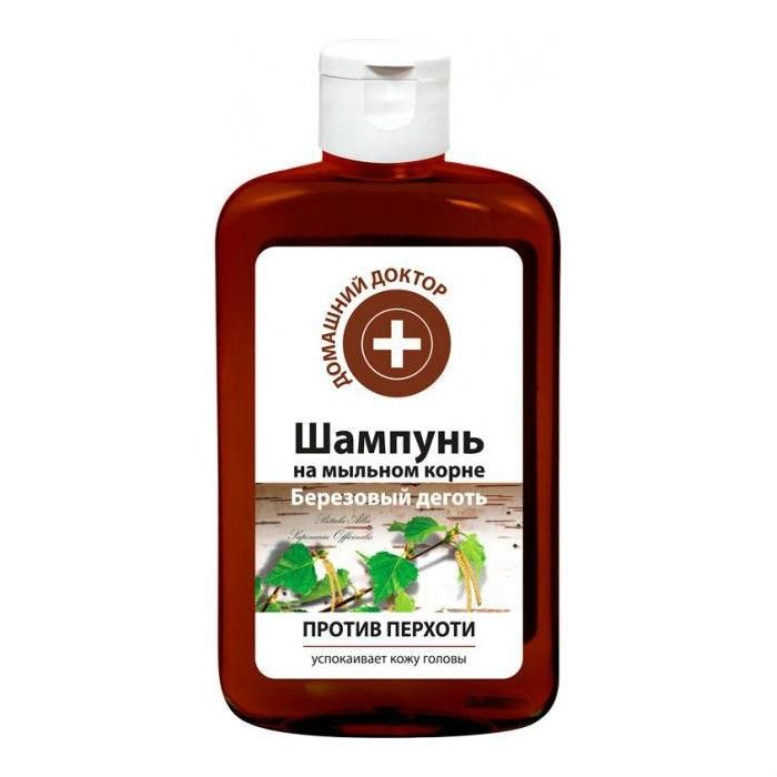 Домашний Доктор Шампунь Березовый деготь против перхоти 300мл