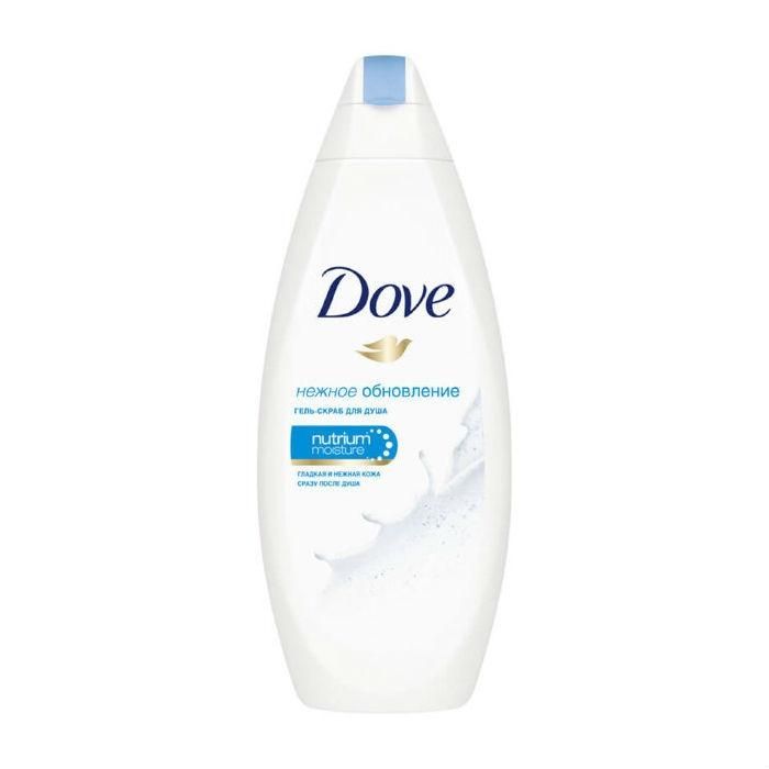 Dove Гель-скраб для душа Нежное обновление 250мл