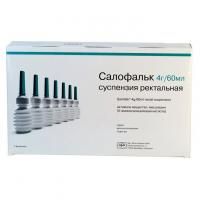 Салофальк клизмы 4 г, 60 г, 7 шт. Салофальк клизмы 4 г, 60 г, 7 шт.