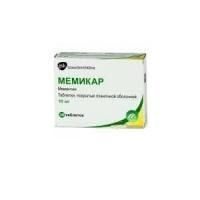 Мемикар таблетки 10 мг, 30 шт. Мемикар таблетки 10 мг, 30 шт.