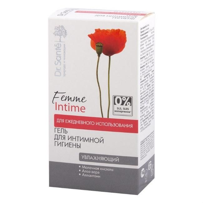 Dr. Sante Femme Intime Гель для интимной гигиены Увлажняющий 230мл