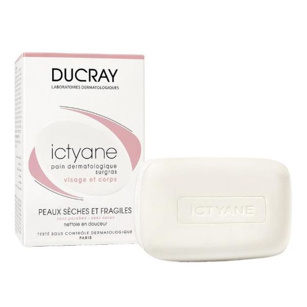 Ducray Ictyane мыло мягкое для сухой кожи 200 г