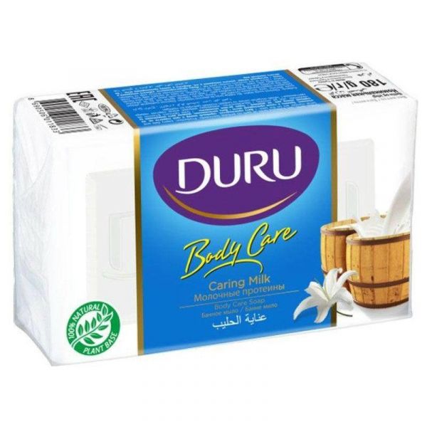 Duru BodyCare Мыло банное с молочным экстрактом 180г